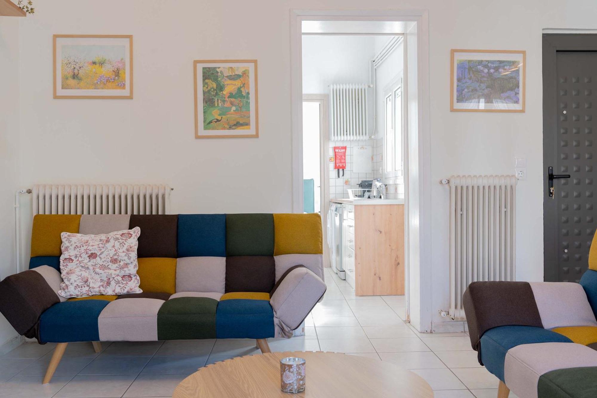 Cozy Greek Apartment Atenas Exterior foto