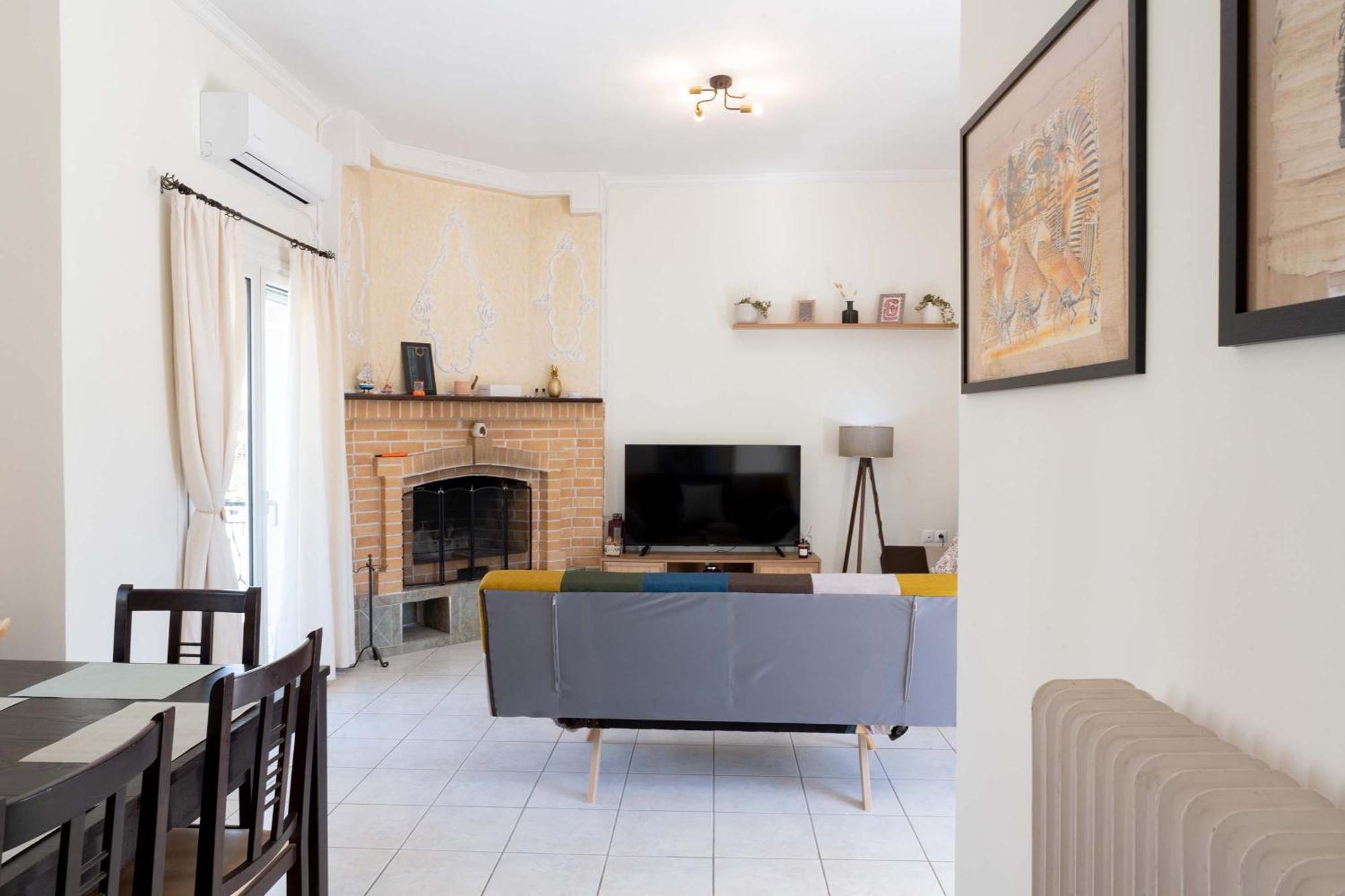 Cozy Greek Apartment Atenas Exterior foto