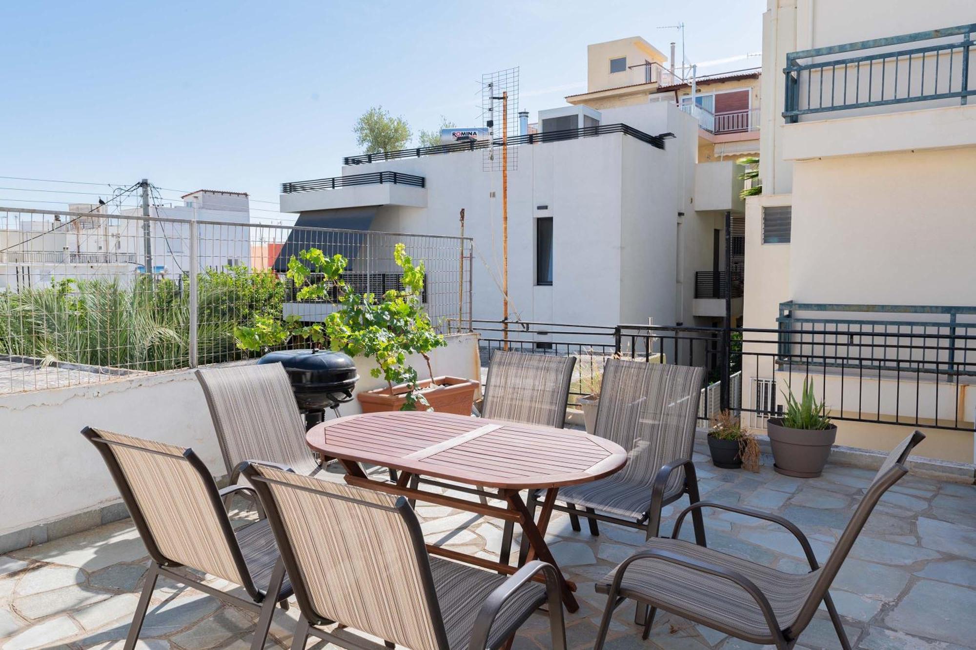 Cozy Greek Apartment Atenas Exterior foto